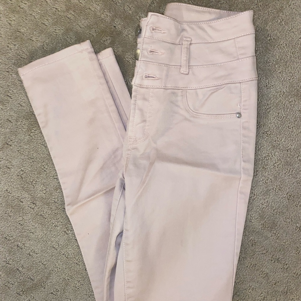 Pink High Wasted Jeans